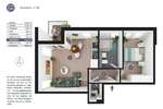Erstbezug | Neubauwohnung mit Balkon & TG-Einzelstellplatz 2 zimmer
