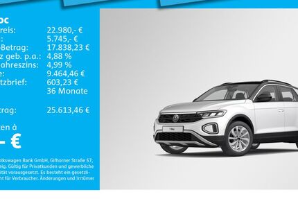 VW T-Roc 16.680 km 22.980 € Ottobrunn 85521