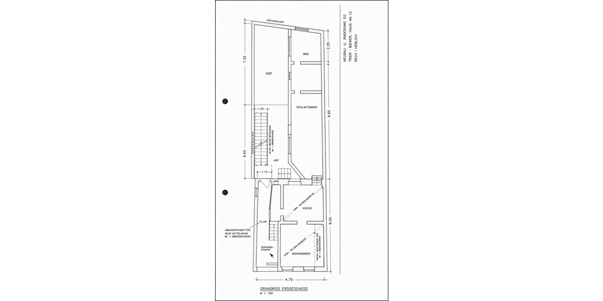 Mehrfamilienhaus, Wohnhaus Trier Biewer - 4 Zimmer, 135 m&sup2;, 175.000&euro; | Angebot:26886525