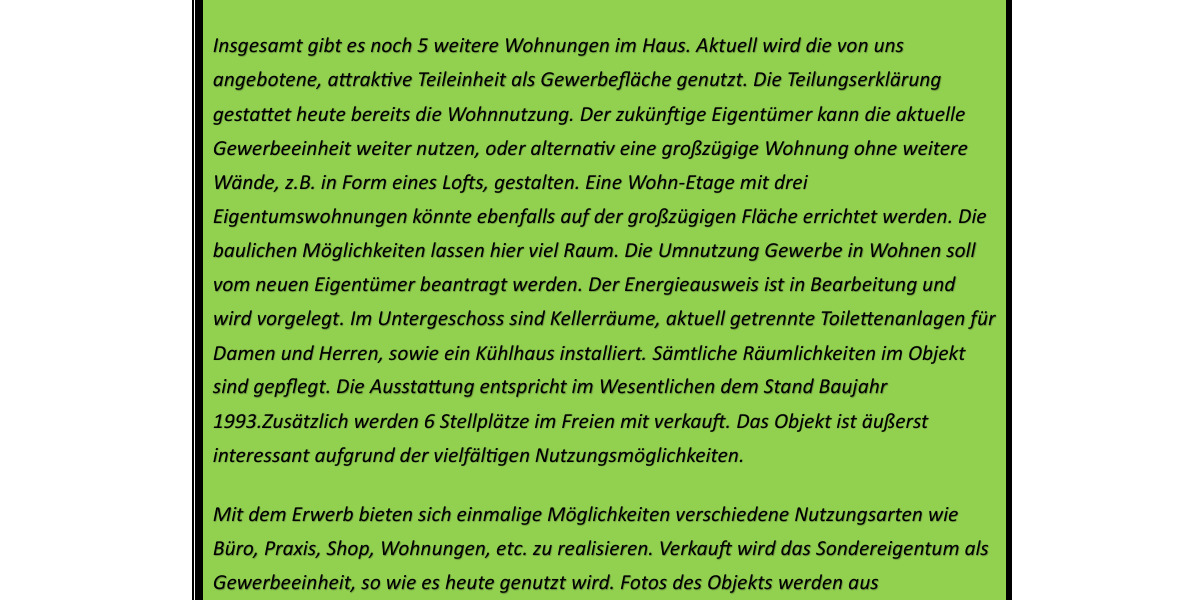 Gewerbeobjekt Maxdorf - 6 Zimmer, 270 m&sup2;, 335.800&euro; | Angebot:25814131