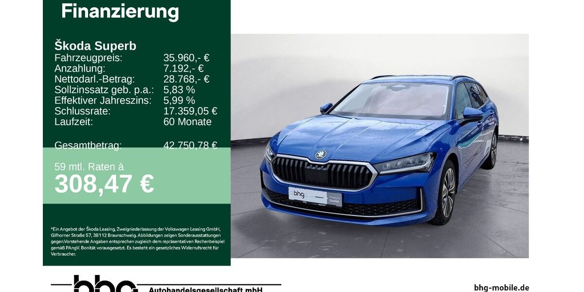 Skoda Superb 37.709 km 35.960 &euro; Freudenstadt 72250