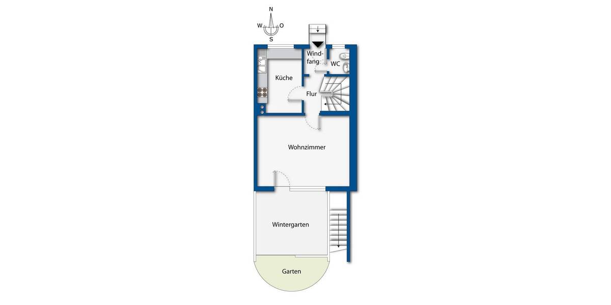 Reihenmittelhaus Wedel - 4 Zimmer, 96 m&sup2;, 439.000&euro; | Angebot:25970033