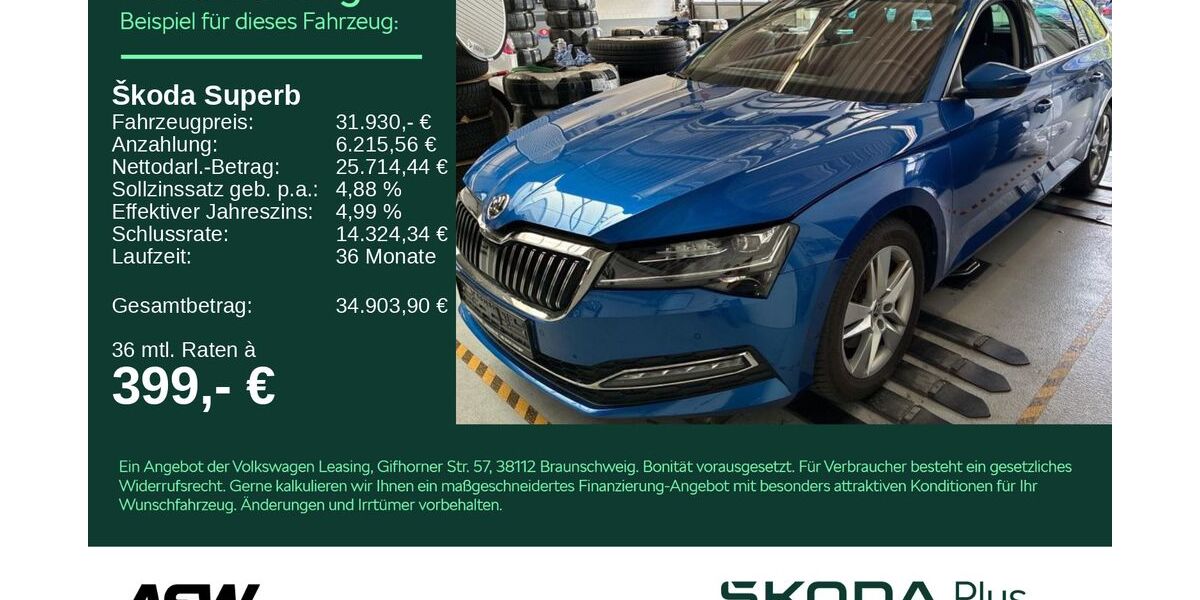 Skoda Superb 68.500 km 31.930 &euro; Heilbronn 74076
