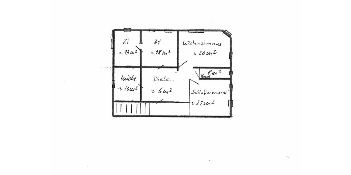 Exklusive 4-Zimmer-Wohnung im Herzen von Mittweida – Erstbezug nach Kernsanierung! - Etagenwohnung Mittweida Rößgen | Angebot:27279643