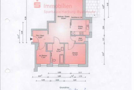 Wohnung Hanstedt - 2.5 Zimmer, 87 m&sup2;, 313.000&euro; | Angebot:25930871