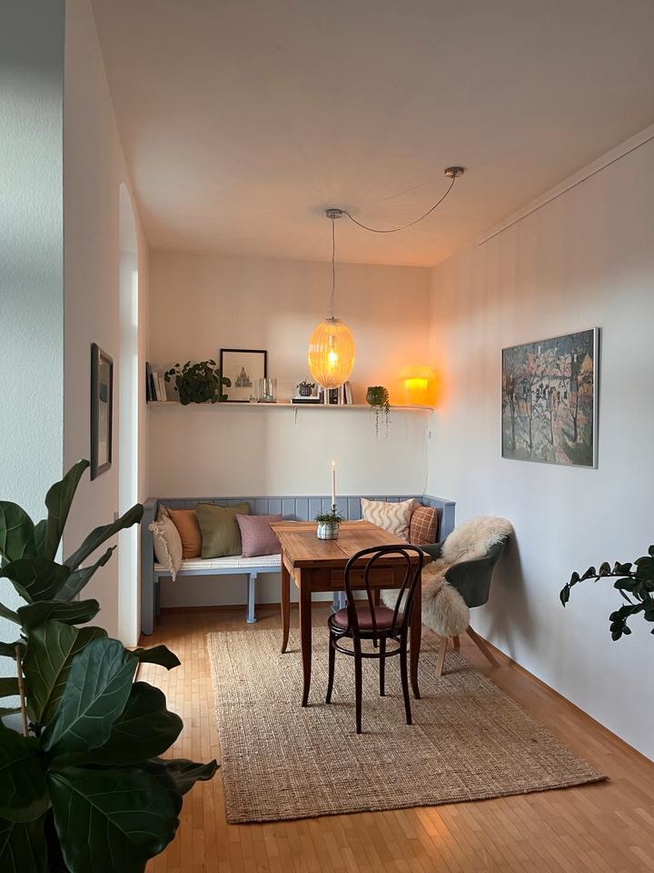 Ab August für 3 Monate: 2 Zimmer mit Balkon in Striesen