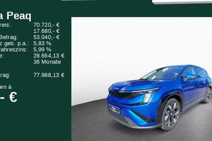 Skoda Peaq 1.900 km 70.720 &euro; Rödermark 63322