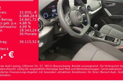 Audi Q2 5.800 km 32.930 € Heilbronn 74074