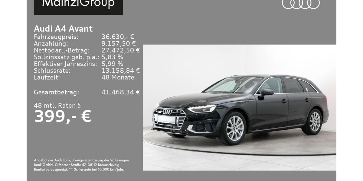 Audi A4 30.238 km 36.630 &euro; Feldkirchen/Westerham 83620