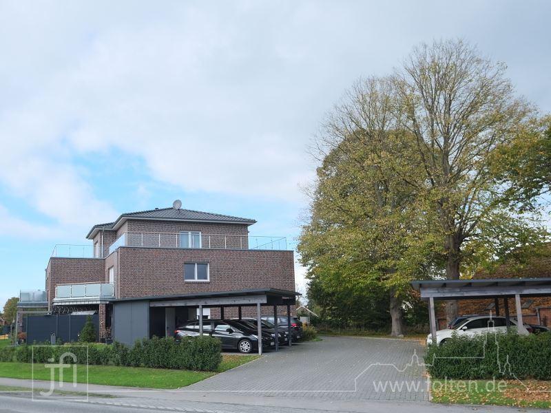 ...mit Carport, Wallbox, Fahrstuhl, Einbauküche: Moderne Oberwohnung zwischen Leer und Papenburg zimmer