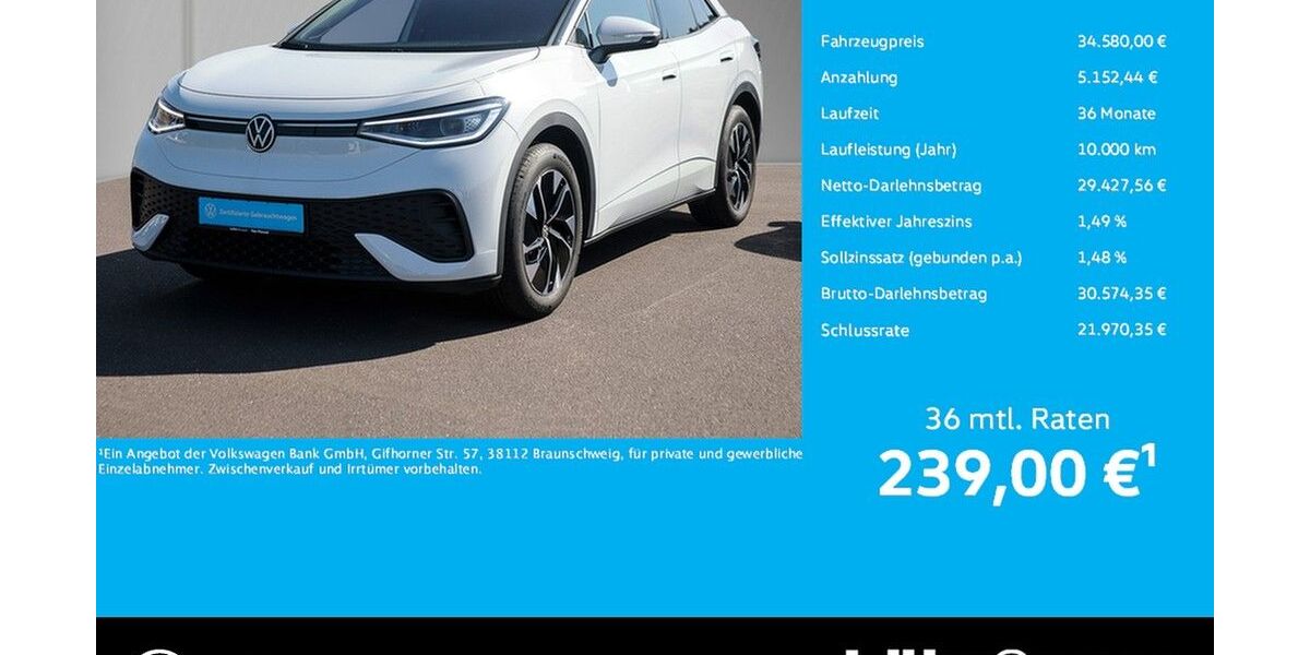 VW ID.5 10.128 km 33.960 &euro; Trier 54292