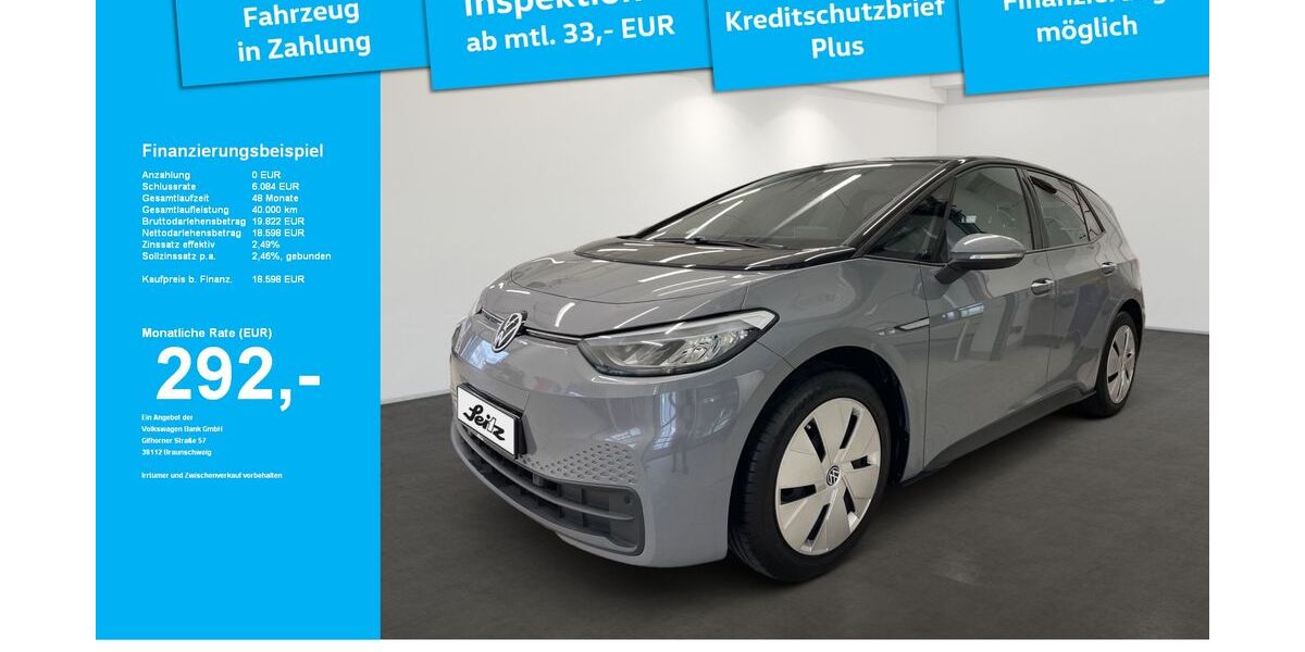 VW ID.3 62.980 km 18.348 &euro; Kempten 87437