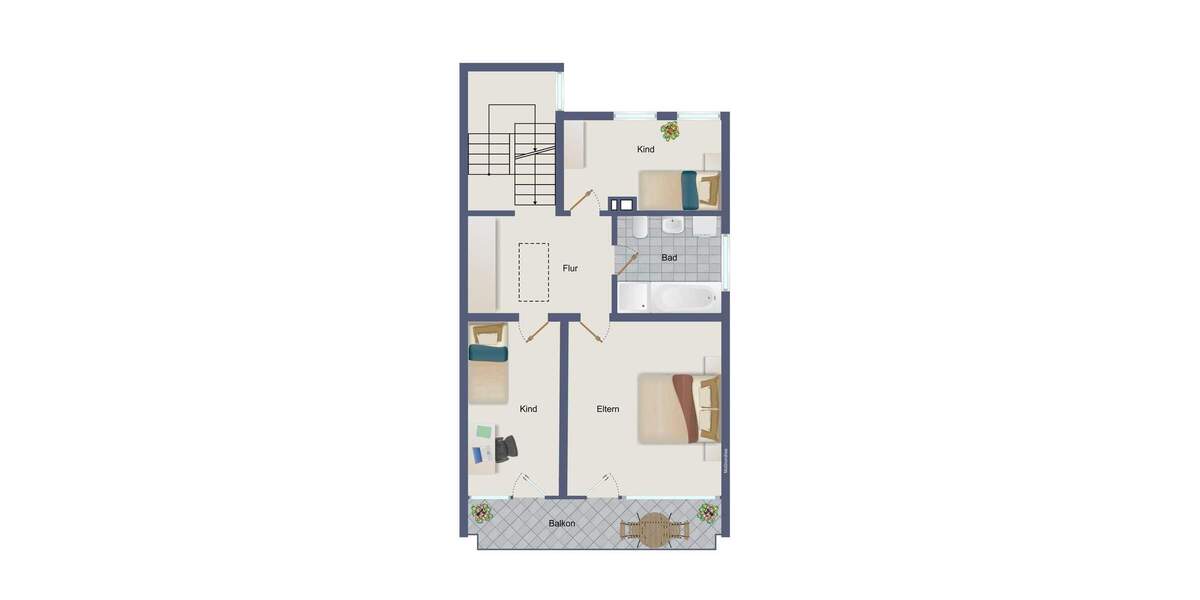 Reihenendhaus Freudenstadt - 5 Zimmer, 136 m&sup2;, 248.000&euro; | Angebot:25703627