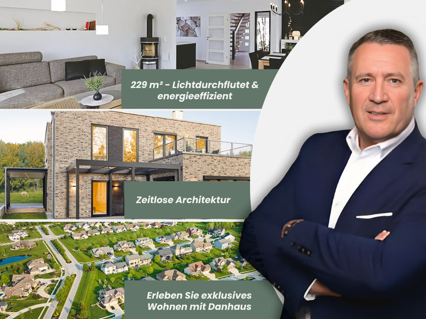 Massiv trifft modern: Danhaus mit Klinkeroptik, die nicht extra kostet!