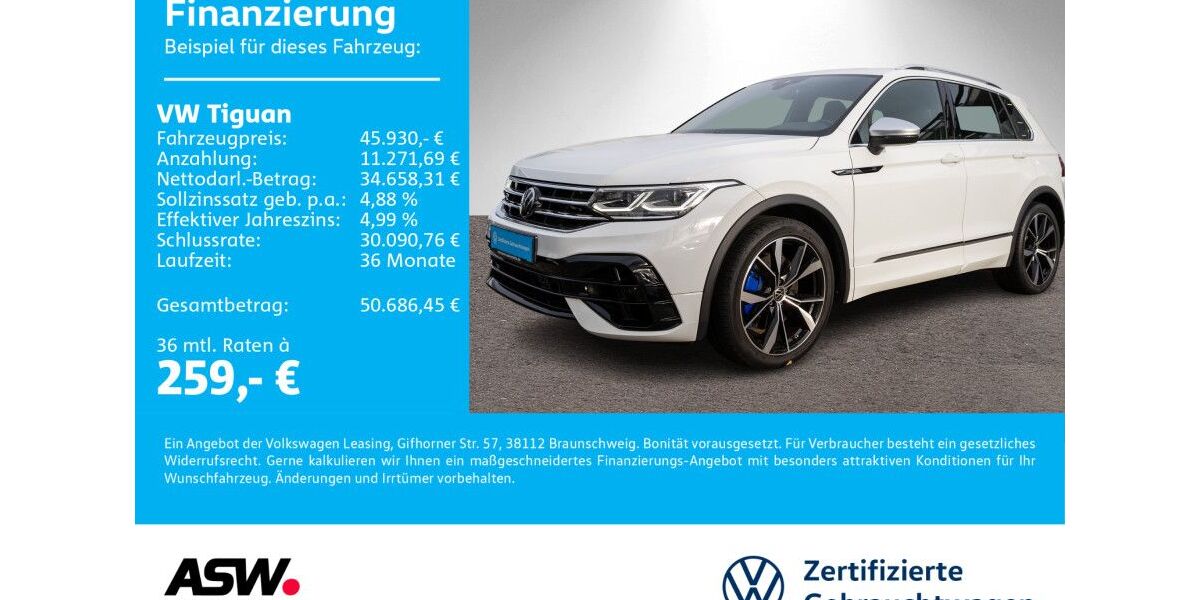 VW Tiguan 20.300 km 45.930 &euro; Neckarsulm 74172
