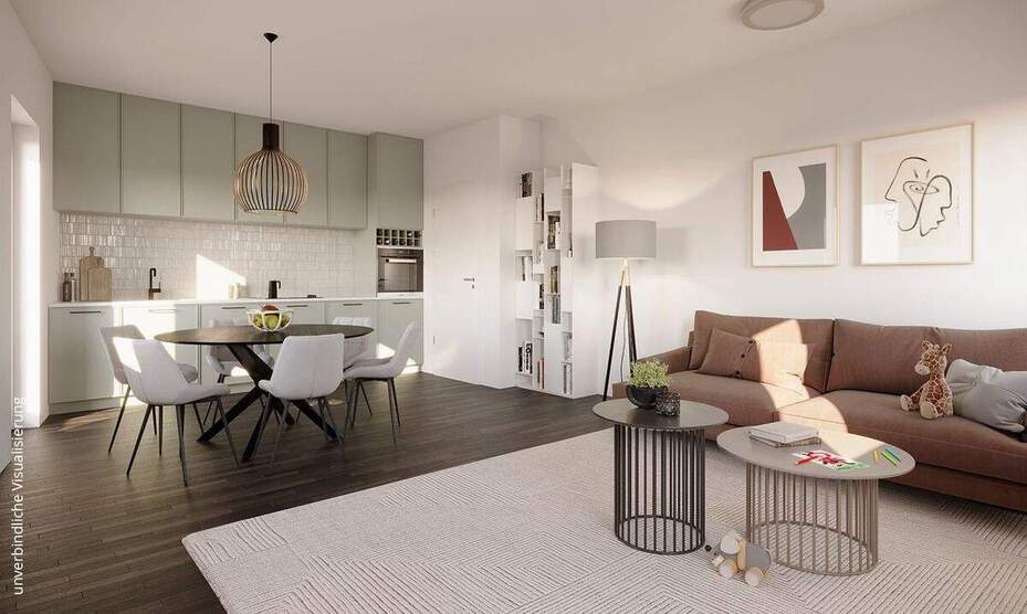 Schöne 1 Zimmer-Wohnung mit guter Infrastruktur in attraktiver Lage - bald bezugsfertig! 1 zimmer