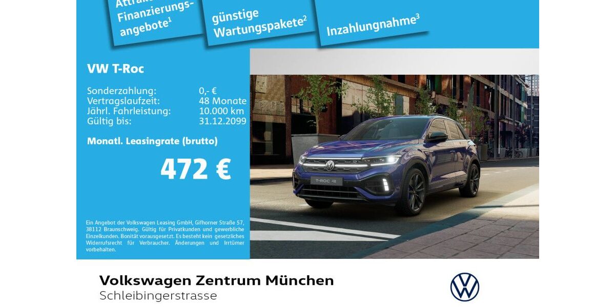 VW T-Roc 4.500 km 41.980 &euro; München 81669