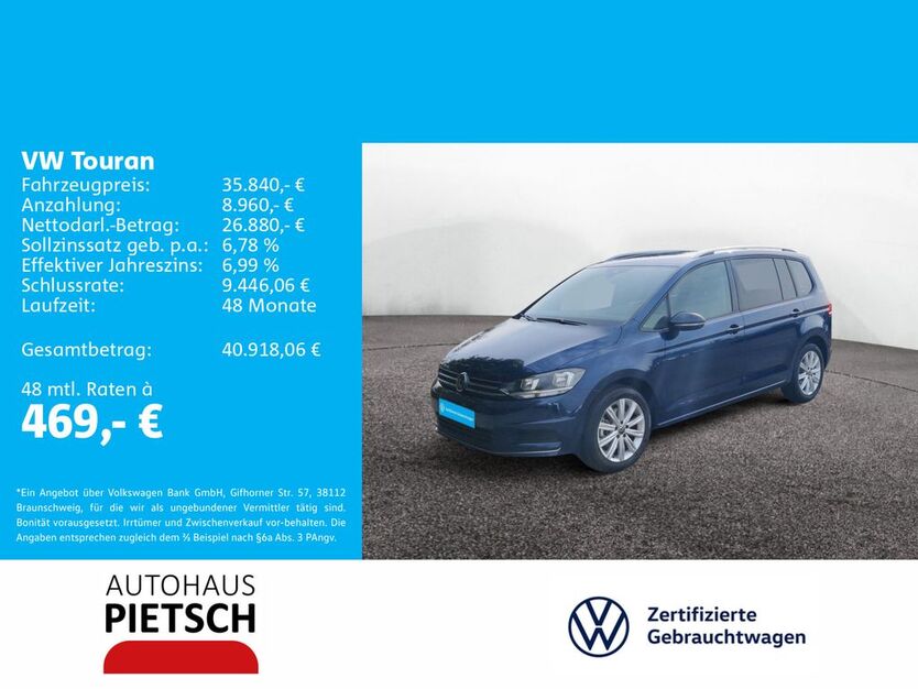 VW Touran 4.865 km 35.840 € Melle 49324