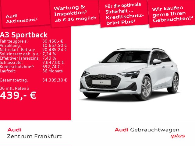 Audi A3 7.904 km 30.450 &euro; Frankfurt am Main 60326