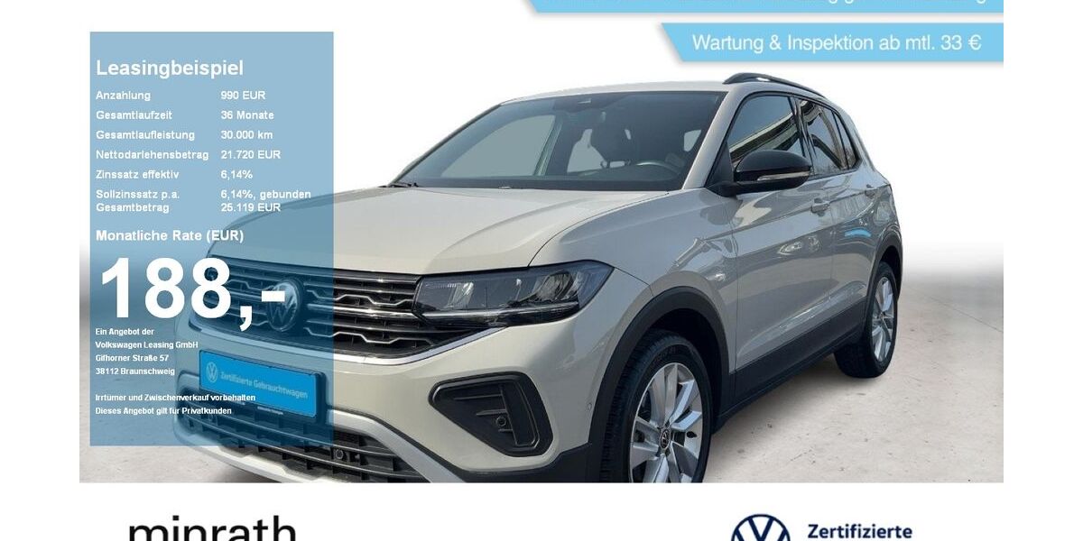 VW T-Cross 14.587 km 21.450 &euro; Moers 47441