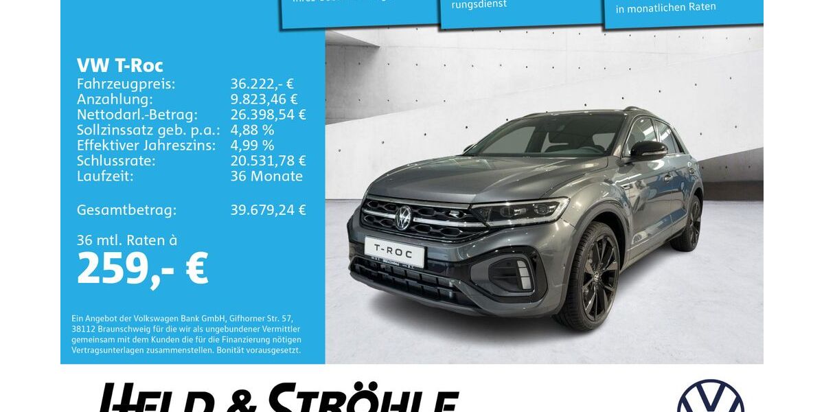 VW T-Roc 6.258 km 31.570 &euro; Neu-Ulm 89231