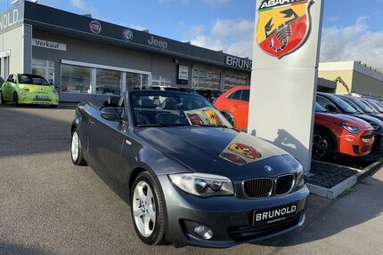 BMW 118i Cabrio Leder Klima Sitzheizung NAVI