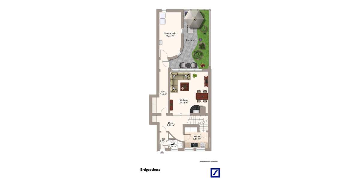 Reihenmittelhaus Krefeld Linn - 4 Zimmer, 153 m&sup2;, 465.000&euro; | Angebot:25940231