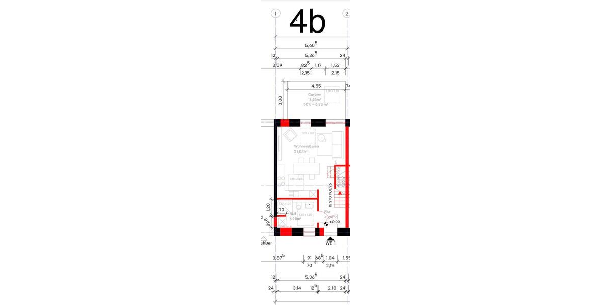 Reihenhaus Flensburg Falkenberg - 3 Zimmer, 86 m&sup2;, 1.100&euro; | Angebot:26284424