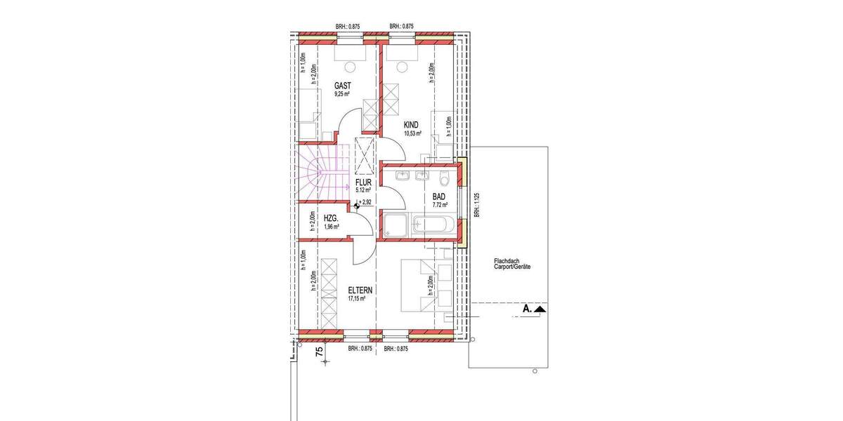 Doppelhaushälfte Hude - 4 Zimmer, 110 m&sup2;, 440.000&euro; | Angebot:24973018