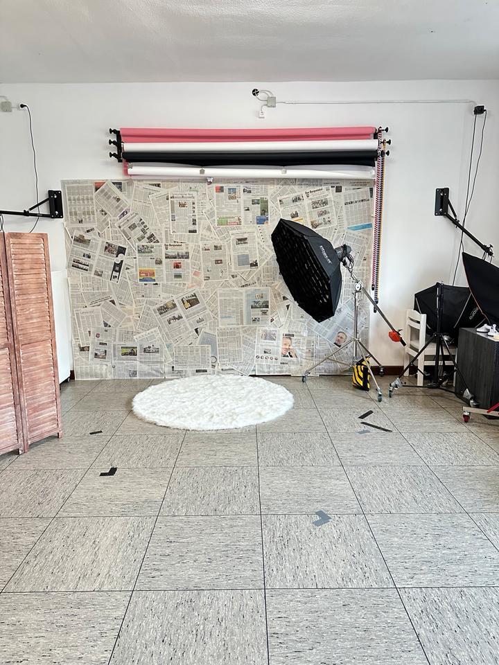 Dein eigenes, vollausgestattetes Fotostudio zum fairen Preis