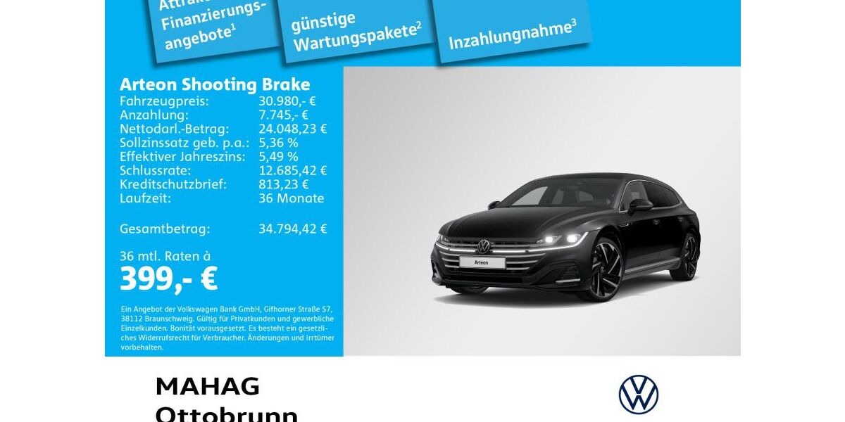 VW Arteon 55.456 km 30.980 &euro; Ottobrunn 85521