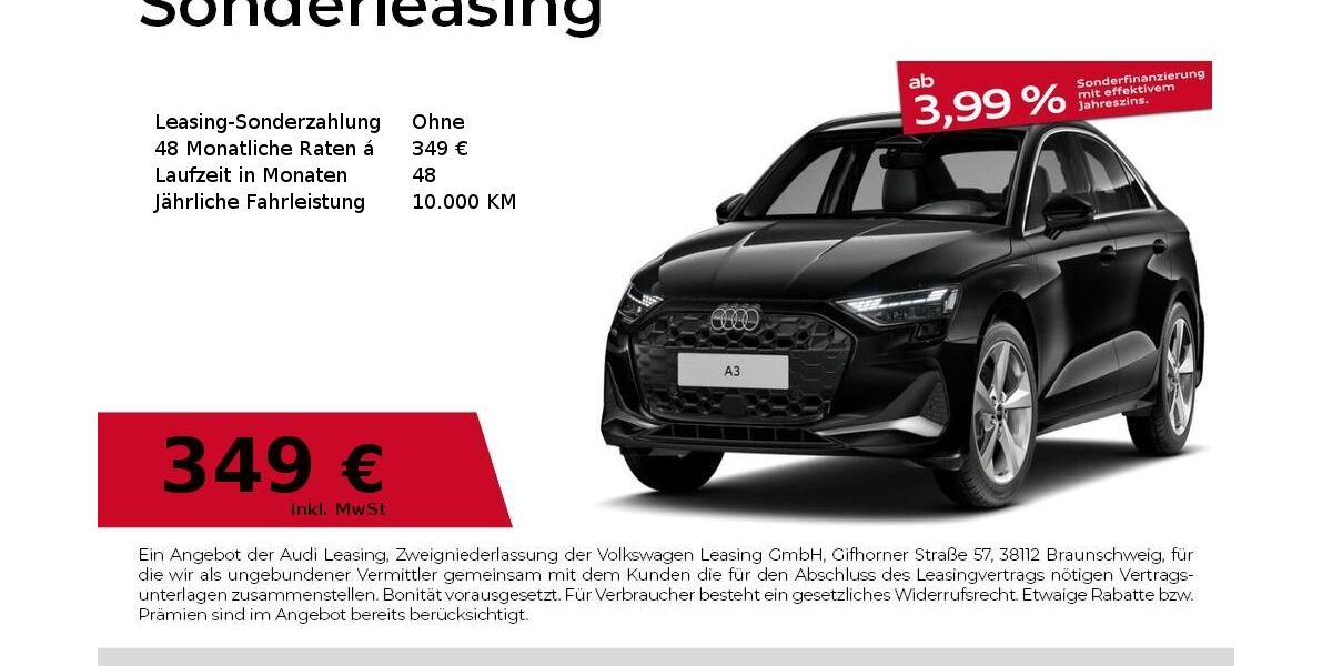 Audi A3 28.480 km 33.990 &euro; Bernburg 06406