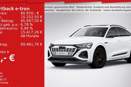 Audi Q8 e-tron 20.492 km 60.930 € Mosbach 74821