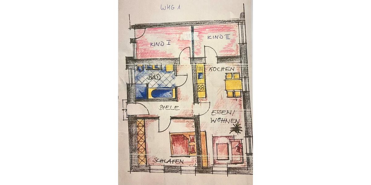 Mietwohnung (1) in 52441 Linnich Gereonsweiler zimmer