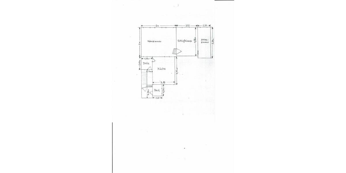 Etagenwohnung Mönchengladbach Odenkirchen - 2 Zimmer, 90 m&sup2;, 495&euro; | Angebot:26544948