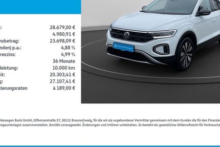 VW T-Roc 11.500 km 28.679 &euro; Mühlhausen/Thüringen 99974