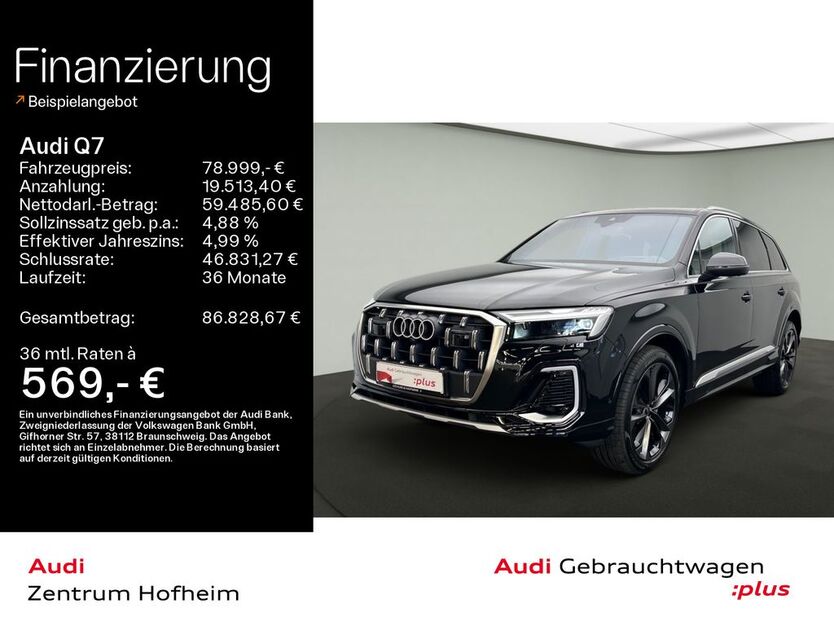 Audi Q7 19.570 km 69.999 € Hofheim 65719