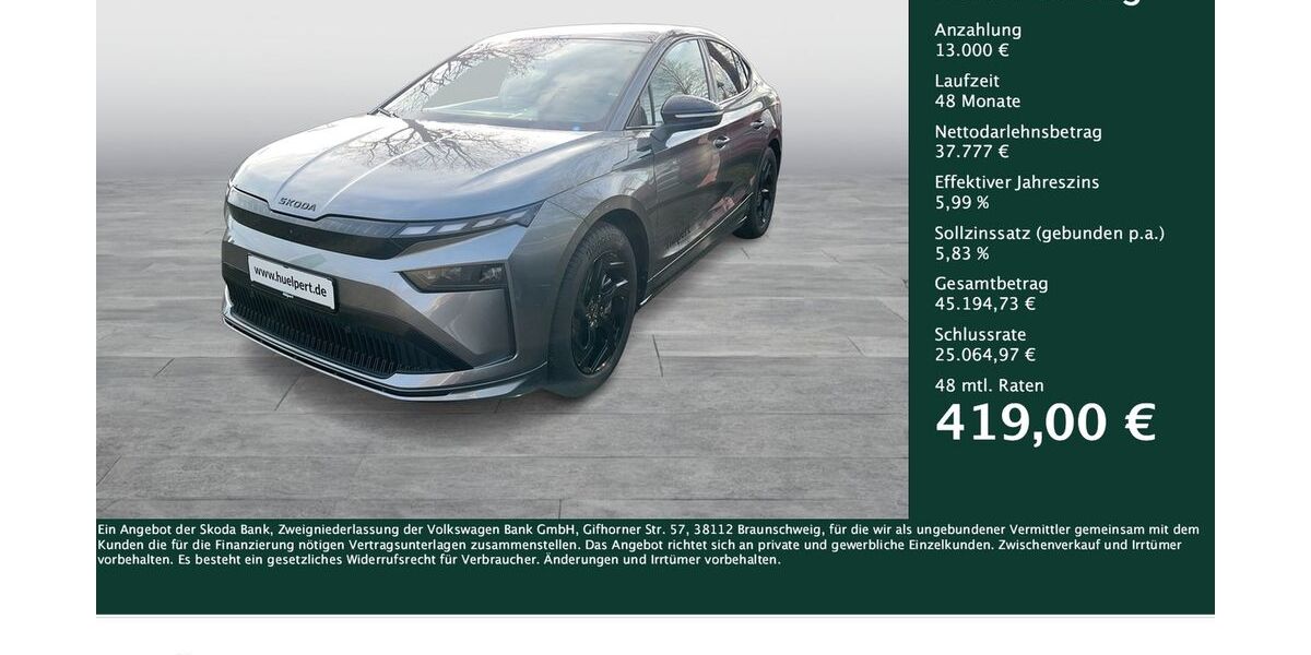 Skoda Enyaq 10.268 km 50.777 &euro; Dortmund 44269