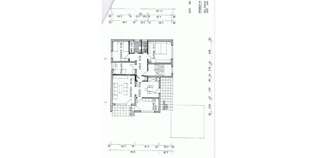 Etagenwohnung Külsheim - 4 Zimmer, 103 m&sup2;, 910&euro; | Angebot:26211084