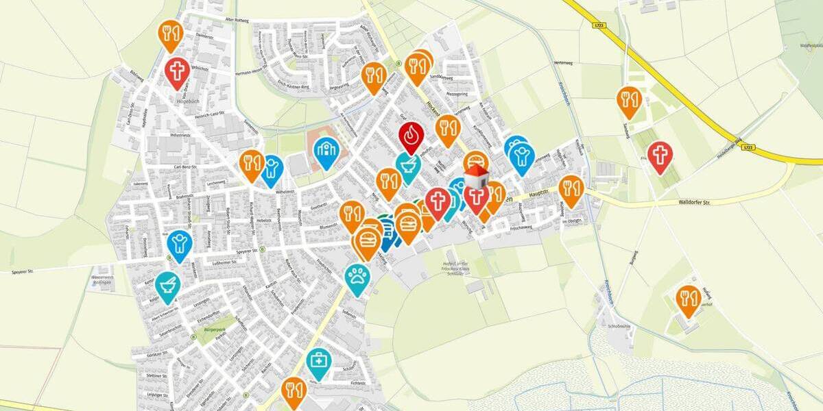 ATIK: Gepflegte Doppelhaushälfte in attraktiver Lage von Reilingen - Doppelhaushälfte Reilingen | Angebot:26267347