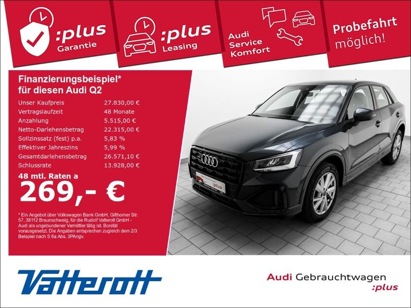 Audi Q2 60.695 km 27.830 € Holzminden 37603