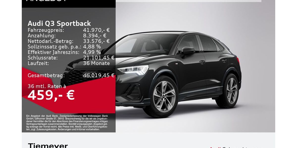 Audi Q3 9.084 km 41.970 &euro; Lüdenscheid 58511