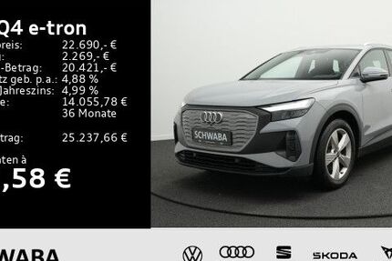 Audi Q4 e-tron 54.853 km 22.380 &euro; Gersthofen 86368