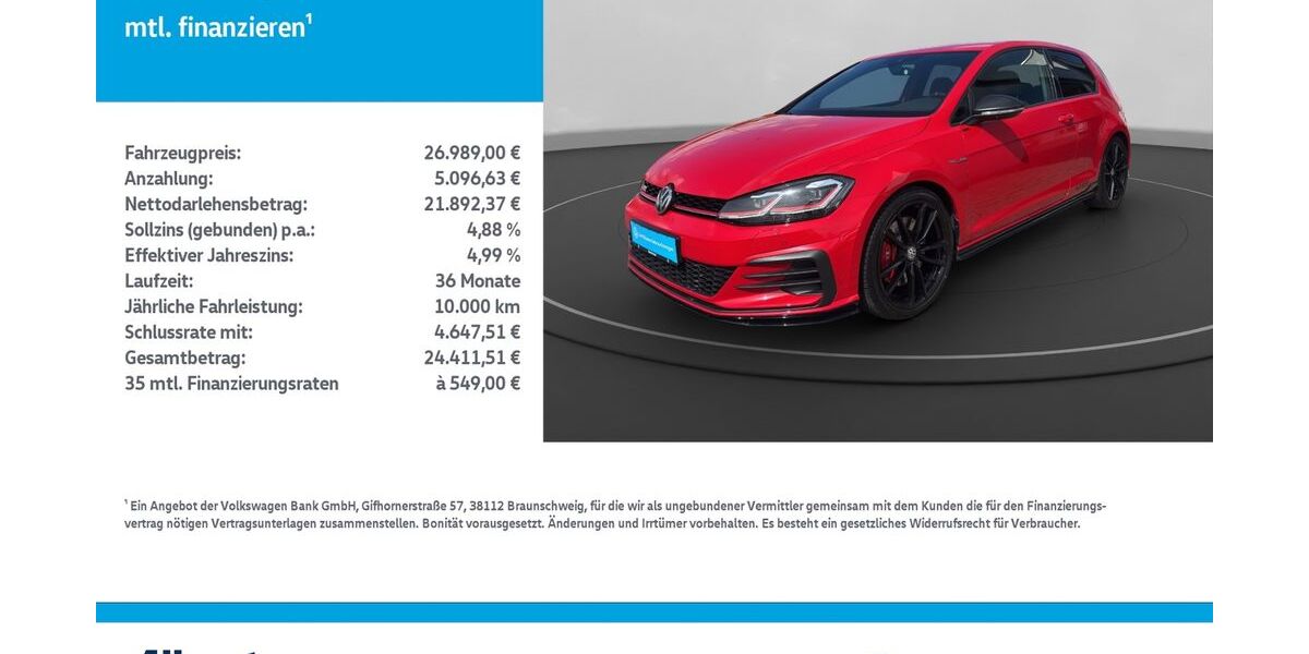 VW Golf 59.981 km 26.989 &euro; Leinefelde-Worbis/DE 37327