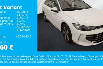VW Passat Variant 16.100 km 34.390 € Gersthofen 86368