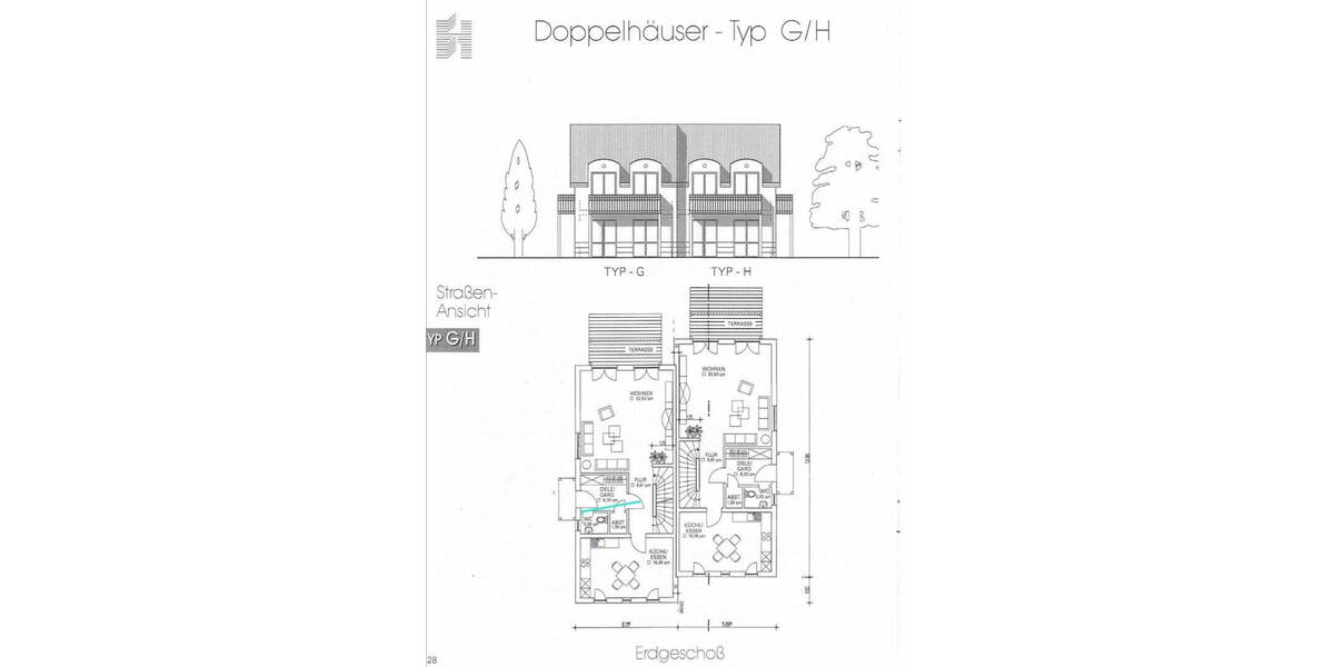 Doppelhaushälfte Hönow Hönow - 4 Zimmer, 135 m&sup2;, 2.498&euro; | Angebot:25663320