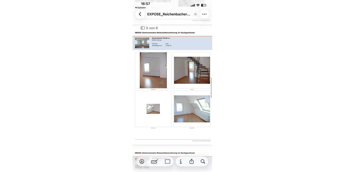 Maisonettenwohnung Zwickau - 3 Zimmer, 74 m&sup2;, 65.000&euro; | Angebot:27264894