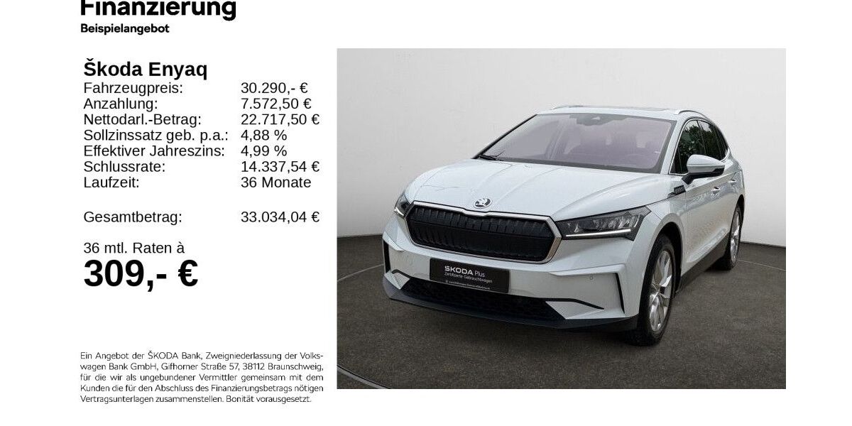Skoda Enyaq 59.039 km 29.970 &euro; Hildesheim 31137