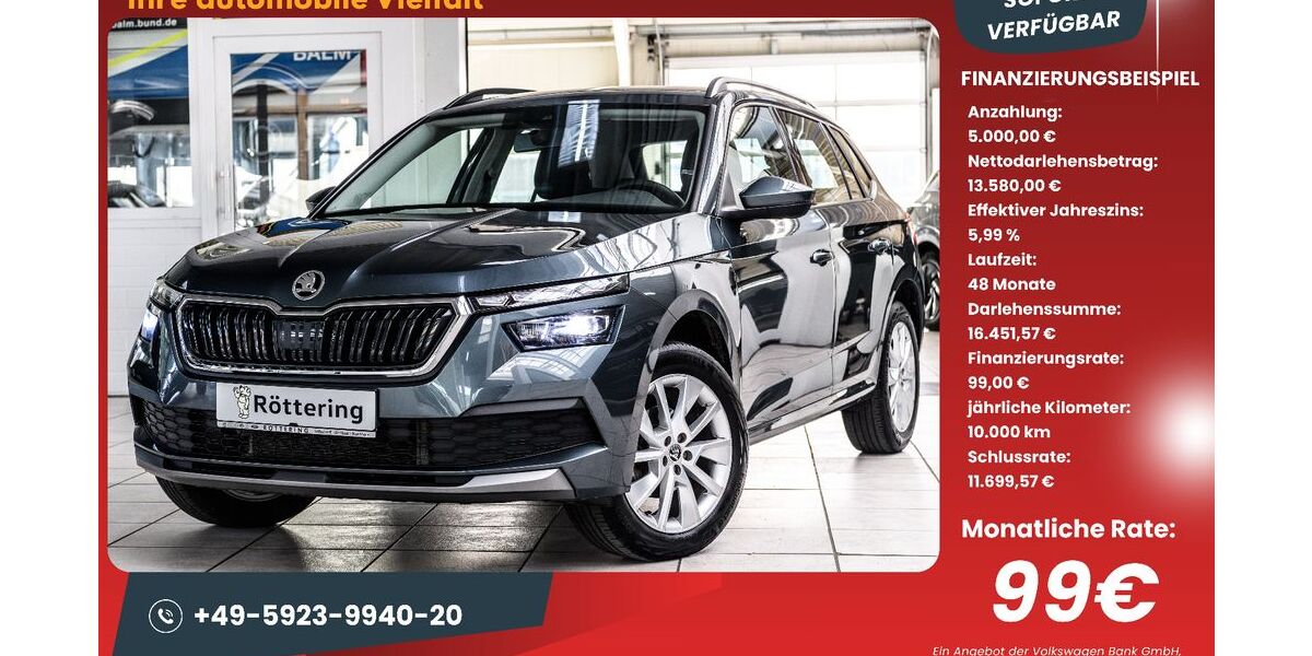 Skoda Kamiq 53.833 km 17.680 &euro; Schüttorf 48465