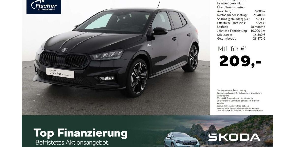 Skoda Fabia 5.235 km 27.480 &euro; Amberg 92224